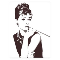 Plagáty 40x50 Cigareta Audrey Hepburn Plagáty 40x50 Cigareta Audrey Hepburn