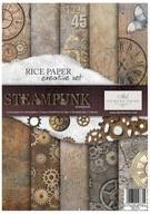 Kreatívna sada z ryžového papiera RS014 - Steampunk