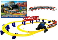 Lean Toys Elektrický vláčik 59 kusov Lean Toys Elektrický vláčik 59 kusov