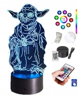 Nočná lampa Master Yoda Star Wars GW LED PLEXIDO Nočná lampa Master Yoda Star Wars GW LED PLEXIDO