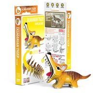 Tasmánsky tiger Eugy Eco 3D puzzle 3D puzzle Tasmánsky tiger Eugy Eco 3D puzzle 3D puzzle