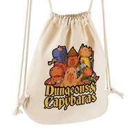 CAPYBARA DUNGEONS AND DRAGONS EKO BAVLNENÝ BATOH CAPYBARA DUNGEONS AND DRAGONS EKO BAVLNENÝ BATOH