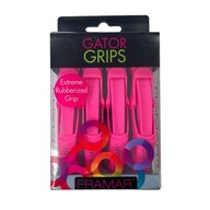 Kadernícke sponky do vlasov FRAMAR GATOR GRIPS, ružové, 4 kusy Kadernícke sponky do vlasov FRAMAR GATOR GRIPS, ružové, 4 kusy
