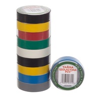 IZOLAČNÁ PÁSKA VIACFAREBNÁ 19x20 19MM 20 METROV SADA 10 ks IZOLAČNÁ PÁSKA VIACFAREBNÁ 19x20 19MM 20 METROV SADA 10 ks