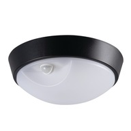 Stropné svietidlo s pohybovým senzorom LED panel LL CHAO 14W-PIR-B okrúhle čierne IP 65 Stropné svietidlo s pohybovým senzorom LED panel LL CHAO 14W-PIR-B okrúhle čierne IP 65