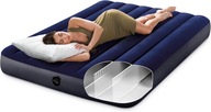 Zamatový nafukovací matrac pre dve osoby 191x137x25cm 272kg Dura-Beam INTEX Zamatový nafukovací matrac pre dve osoby 191x137x25cm 272kg Dura-Beam INTEX