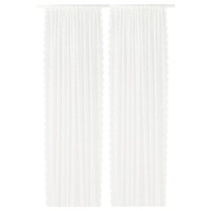 IKEA LILLYANA závesy 145x300 cm 2 ks biele IKEA LILLYANA závesy 145x300 cm 2 ks biele