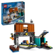 Policajný motorový čln a úkryt zlodejov LEGO City (60417) DARČEK Policajný motorový čln a úkryt zlodejov LEGO City (60417) DARČEK