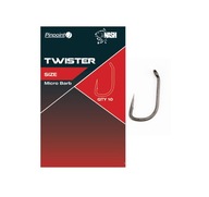 Nash Hooks Twister Size 4 Micro Barbed 10 ks.