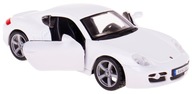 PORSCHE CAYMAN S MODEL METEL BBURAGO 1:32 BIELY