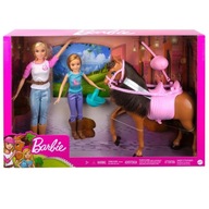 Barbie GXD65 džokej Jazda na koni 2 Bábika a kôň