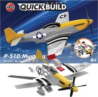 Airfix QUICKBUILD - P-51D Mustang - Postaviteľný model Airfix QUICKBUILD - P-51D Mustang - Postaviteľný model