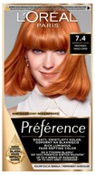 Farba na vlasy Loreal Preference Copper Mango 74 Farba na vlasy Loreal Preference Copper Mango 74