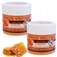 Propolisová masť jazvy po akné psoriáza 2x150 ml Propolisová masť jazvy po akné psoriáza 2x150 ml
