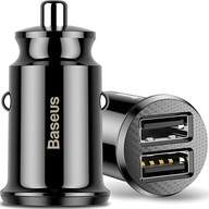 BASEUS RÝCHLA NABÍJAČKA DO AUTOMOBILKU 2x USB QC 3.1A BASEUS RÝCHLA NABÍJAČKA DO AUTOMOBILKU 2x USB QC 3.1A