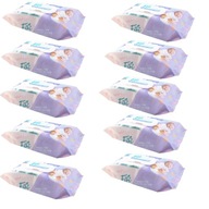 10x Utierky navlhčené vodou 98% FiFi Wipes 800