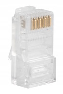 RJ45 8P8C kat. 5E UTP sieťová zástrčka 100 ks RJ45 8P8C kat. 5E UTP sieťová zástrčka 100 ks