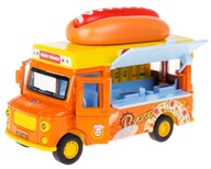 FOOD TRUCK 1:36 MODEL METAL WORLD/HOT-DOG ZVUK FOOD TRUCK 1:36 MODEL METAL WORLD/HOT-DOG ZVUK