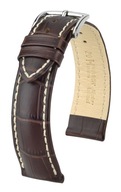 HIRSCH MODENA REMÍN NA HODINKY, HNEDÝ, 22 MM HIRSCH MODENA REMÍN NA HODINKY, HNEDÝ, 22 MM