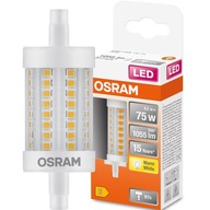 R7s LED žiarovka FILAMENT 78mm 8,2W = 75W 2700K OSRAM R7s LED žiarovka FILAMENT 78mm 8,2W = 75W 2700K OSRAM
