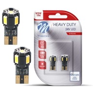 Mtech OSRAM LED žiarovky W5W T10 studená biela 24V TIR Mtech OSRAM LED žiarovky W5W T10 studená biela 24V TIR
