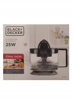 Black+Decker citrusovač, čierny, 25W