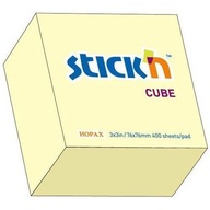 STICK"N podložka 76x76mm 400k pastelovo žltá STICK"N podložka 76x76mm 400k pastelovo žltá