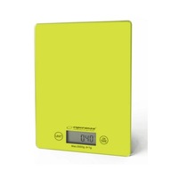 KADERNÍCKA VÁHA SKLENENÁ KOZMETICKÁ ZELENÁ DO 5KG ESPERANZA KADERNÍCKA VÁHA SKLENENÁ KOZMETICKÁ ZELENÁ DO 5KG ESPERANZA