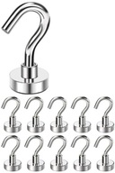 NEODYMOVÝ MAGNET S HÁKOVÝM VEŠIAKOM HÁKOM 8 KG 10KS NEODYMOVÝ MAGNET S HÁKOVÝM VEŠIAKOM HÁKOM 8 KG 10KS