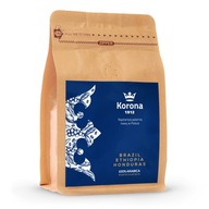 Korona 1912 Arabica 100% zrnková káva 250g Zmes zmiešaná námornícka modrá Korona 1912 Arabica 100% zrnková káva 250g Zmes zmiešaná námornícka modrá