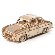 Malý príbeh Drevené puzzle 3D model FSO AUTO Syrena 105 Malý príbeh Drevené puzzle 3D model FSO AUTO Syrena 105