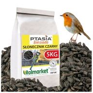 Slnečnica čierna 5 kg potraviny pre divoké vtáky potraviny zrno pre kŕmenie Slnečnica čierna 5 kg potraviny pre divoké vtáky potraviny zrno pre kŕmenie