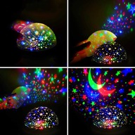 ROTAČNÁ NOČNÁ LAMPA STARS SKY PROJECTOR 2v1 ROTAČNÁ NOČNÁ LAMPA STARS SKY PROJECTOR 2v1
