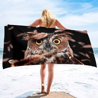 Plážová osuška Owl Oversized Ľahká C Plážová osuška Owl Oversized Ľahká C