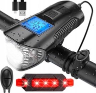 LED BICYKLOVÉ SVETLO PREDNÝ ZADNÝ RÝCHLOMER LED BICYKLOVÉ SVETLO PREDNÝ ZADNÝ RÝCHLOMER