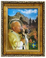 OBRAZ SVÄTÉHO PÁPEŽA JÁNA PAVLA II 40X50 WOJTYŁA OBRAZ SVÄTÉHO PÁPEŽA JÁNA PAVLA II 40X50 WOJTYŁA
