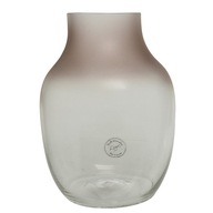 Dekoratívna oválna matná váza OMBRE 18x25
