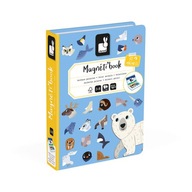Magnetické puzzle Janod Magnetibook Polárne zvieratá Magnetické puzzle Janod Magnetibook Polárne zvieratá