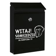 POŠTOVNÁ SCHRÁNKA Vtipné VZORKY Vlastná UV TLAČ POŠTOVNÁ SCHRÁNKA Vtipné VZORKY Vlastná UV TLAČ