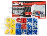 Verke V06735 Sada elektrických konektorov 160 ks. Verke V06735 Sada elektrických konektorov 160 ks.