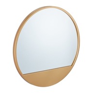 okrúhle nástenné zrkadlo 60cm GOLD LOFT JERRY