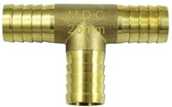 MDC mosadzné odpalisko 25 mm hadica palivový olej vodná rúrka mosadzná spojka BIG