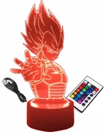 3D LED LAMPA Podravka Dragon Ball 16 farieb RGB 3D LED LAMPA Podravka Dragon Ball 16 farieb RGB