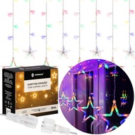 ZÁVĚSNÉ LED ICILICKÉ SVETLÁ 92 LED HVIEZD ZÁVĚSNÉ LED ICILICKÉ SVETLÁ 92 LED HVIEZD