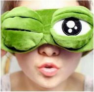 RELAXAČNÁ MASKA NA MECHERNÍK žaba OLDMAN FROG ON Gumička RELAXAČNÁ MASKA NA MECHERNÍK žaba OLDMAN FROG ON Gumička