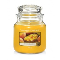 Sviečka YANKEE CANDLE MANGO PEACH SALSA sviečka 411g Sviečka YANKEE CANDLE MANGO PEACH SALSA sviečka 411g