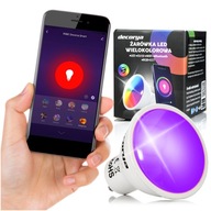 FAREBNÁ LED SMART ŽIAROVKA 5W PALETA 16 MILIÓNOV FARIEB RGB CCT Wi Fi TUYA FAREBNÁ LED SMART ŽIAROVKA 5W PALETA 16 MILIÓNOV FARIEB RGB CCT Wi Fi TUYA