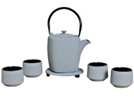 Liatinová SET džbánu, misiek a podložky LOFT GREY Liatinová SET džbánu, misiek a podložky LOFT GREY