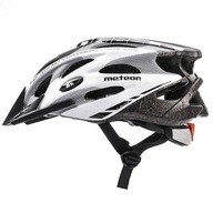 Vetraná cyklistická prilba METEOR s priezorom a nastavením 58-61 cm Vetraná cyklistická prilba METEOR s priezorom a nastavením 58-61 cm