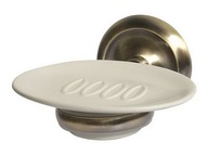 Mosadzná miska na mydlo Deco 00405 Bisk Mosadzná miska na mydlo Deco 00405 Bisk